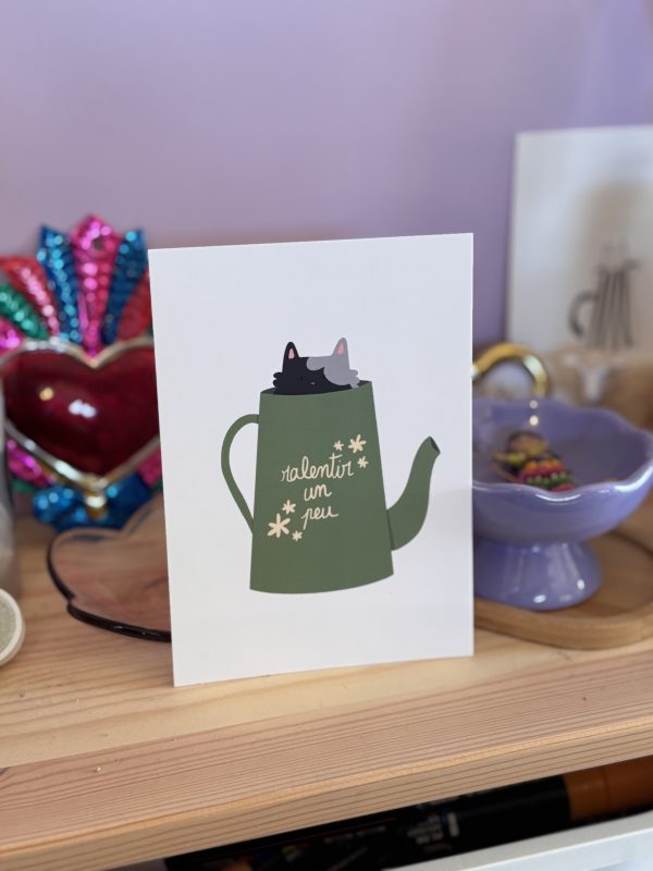 Carte "Ralentir un peu"