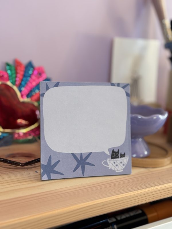 Bloc note bleu Potichat