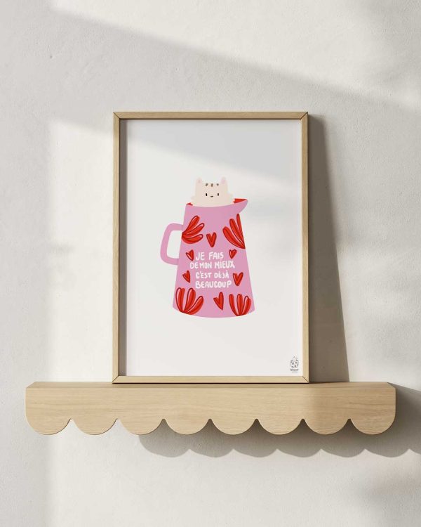 Affiche "Je fais de mon mieux"