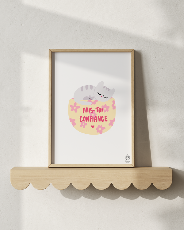 Affiche "Fais toi confiance"