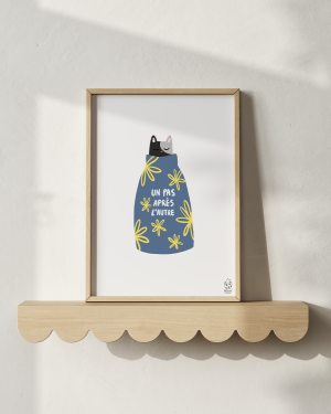 Affiche "Un pas après l'autre"